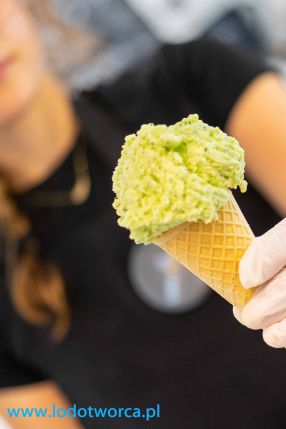 Delikatne  lody w lodziarni w Rzeszowie